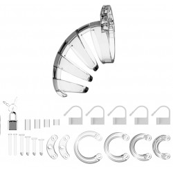 MANCAGE Cage de chasteté ManCage Modèle 02 9 x 3.5cm Transparente